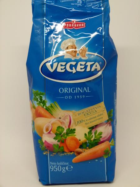 Podravka Vegeta, Nettogewicht 950g